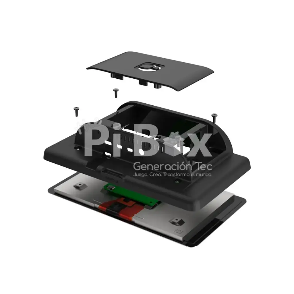 Case para Pantalla V1 compatible con Raspberry Pi 4B