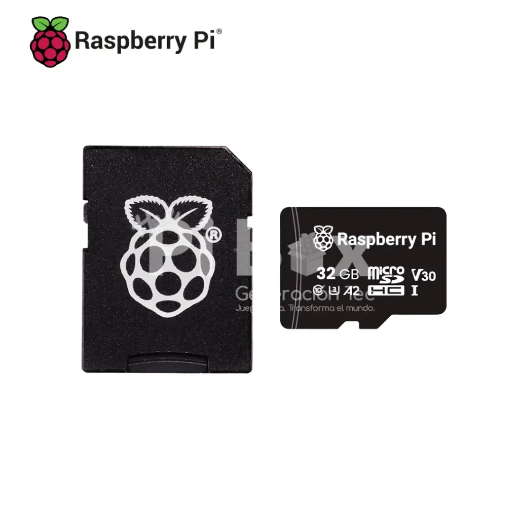 Tarjeta Micro SD 32Gb Raspberry Pi con Adaptador