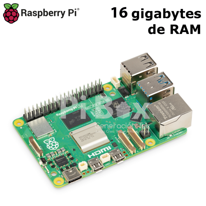 Raspberry Pi 5 de 16GB