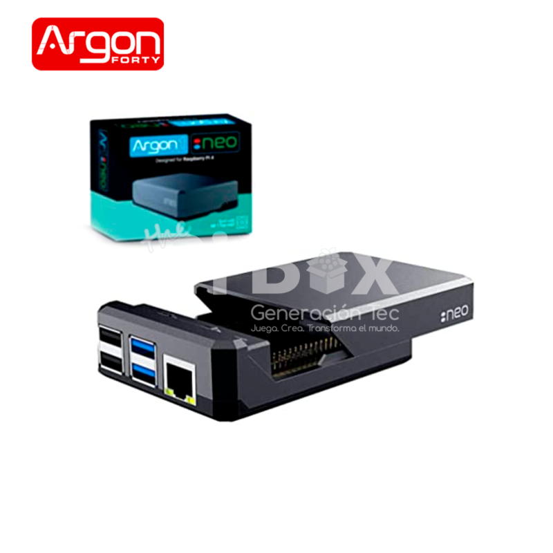 Argon NEO - Case de aluminio para Raspberry Pi 4B - Imagen 4
