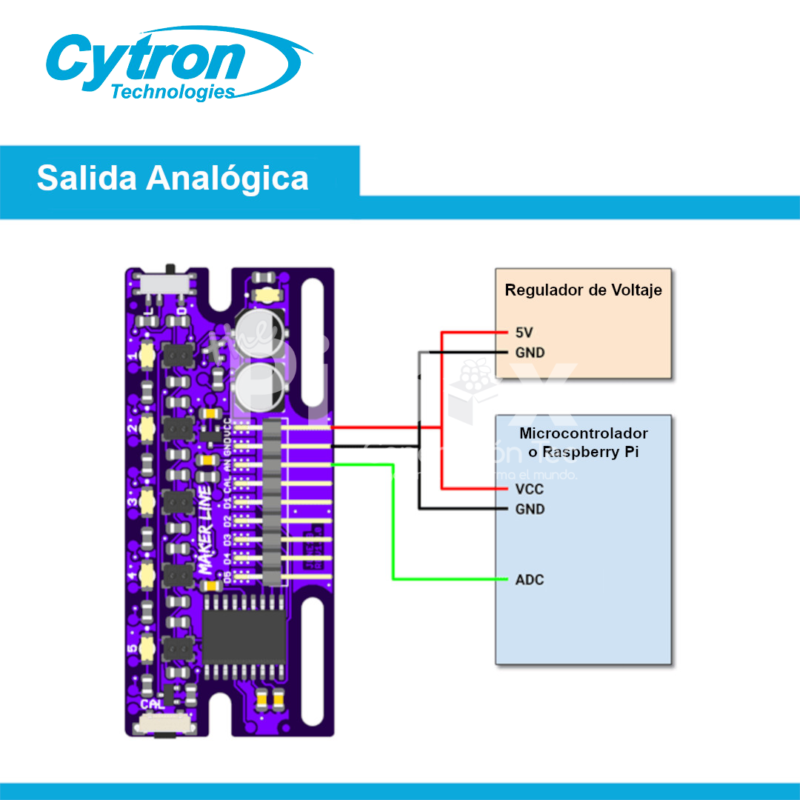 Maker Line - Sensor para seguidor de línea - Imagen 5