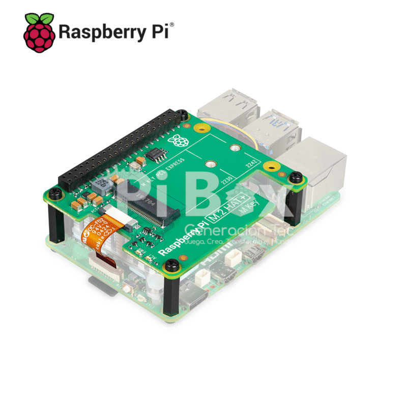 Raspberry Pi M.2 HAT+ - Imagen 3
