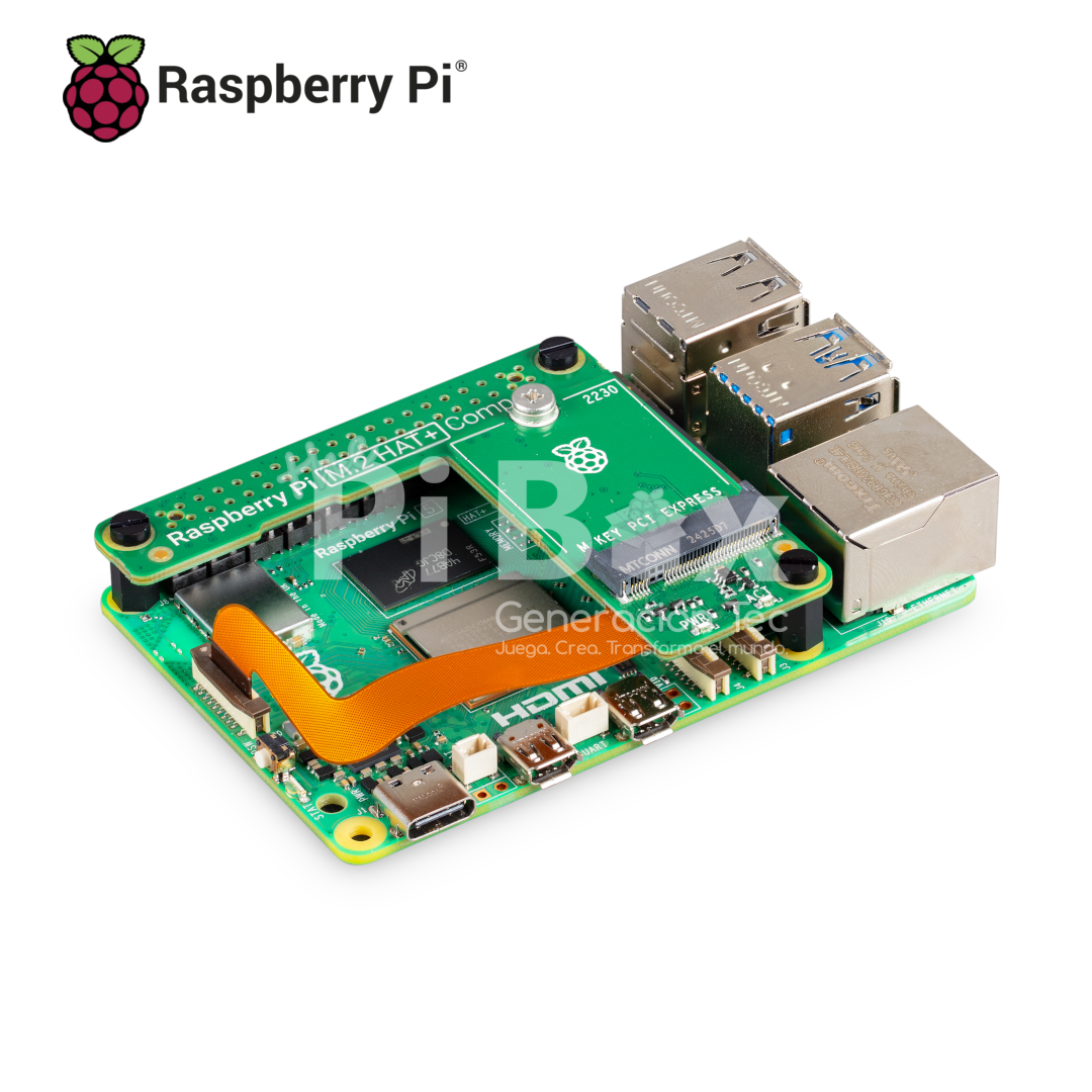Raspberry Pi M.2 HAT+ Compacto - Imagen 2